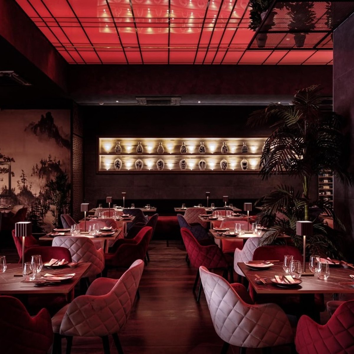 The sushi counter